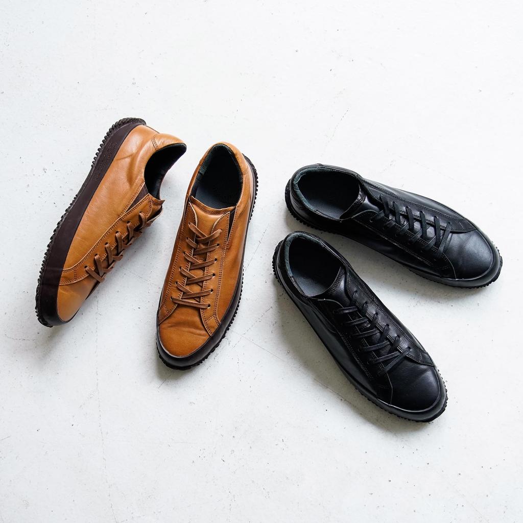 Черные кроссовки размера LL Business Shoes [Spingle] SP-6143 (27.5cm) Мужской