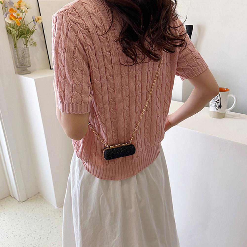 Модная персонализированная вечерняя сумка для ужина, маленькая сумка для губной помады для женщин, модная сумка на цепочке для девочек, повседневная универсальная женская сумка