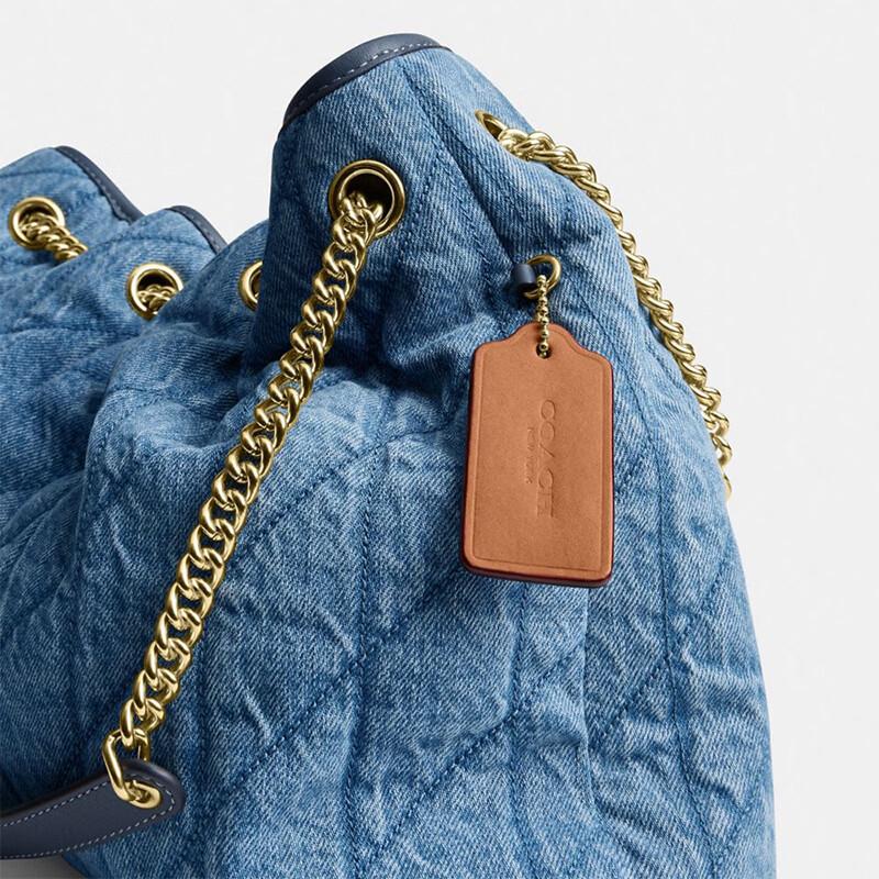 Сумка COACH EVELYN через плечо на цепочке