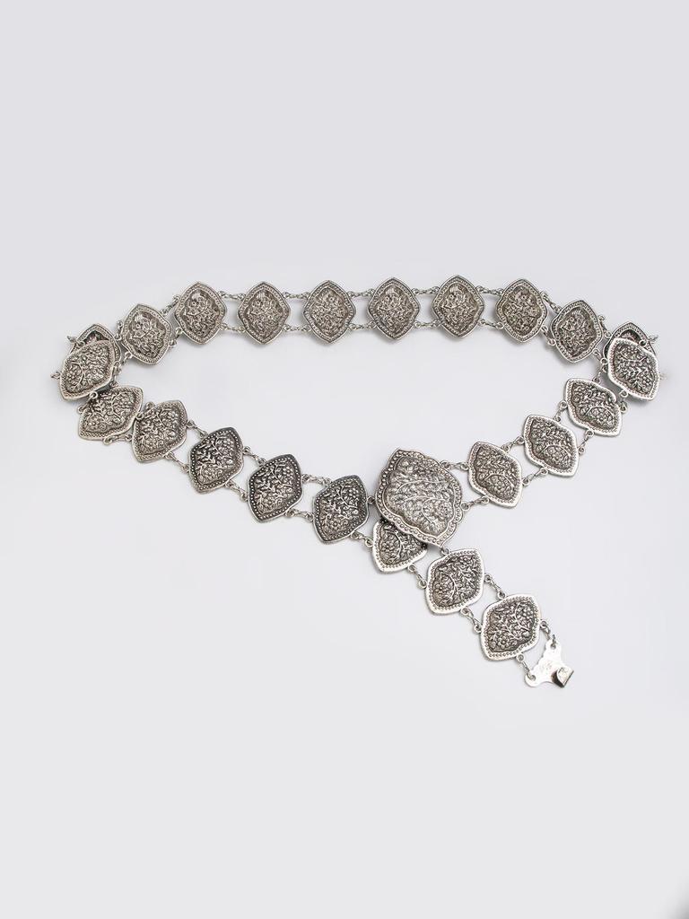 Женский ретро этнический металлический пояс-цепочка на талию для танца живота и украшения платья