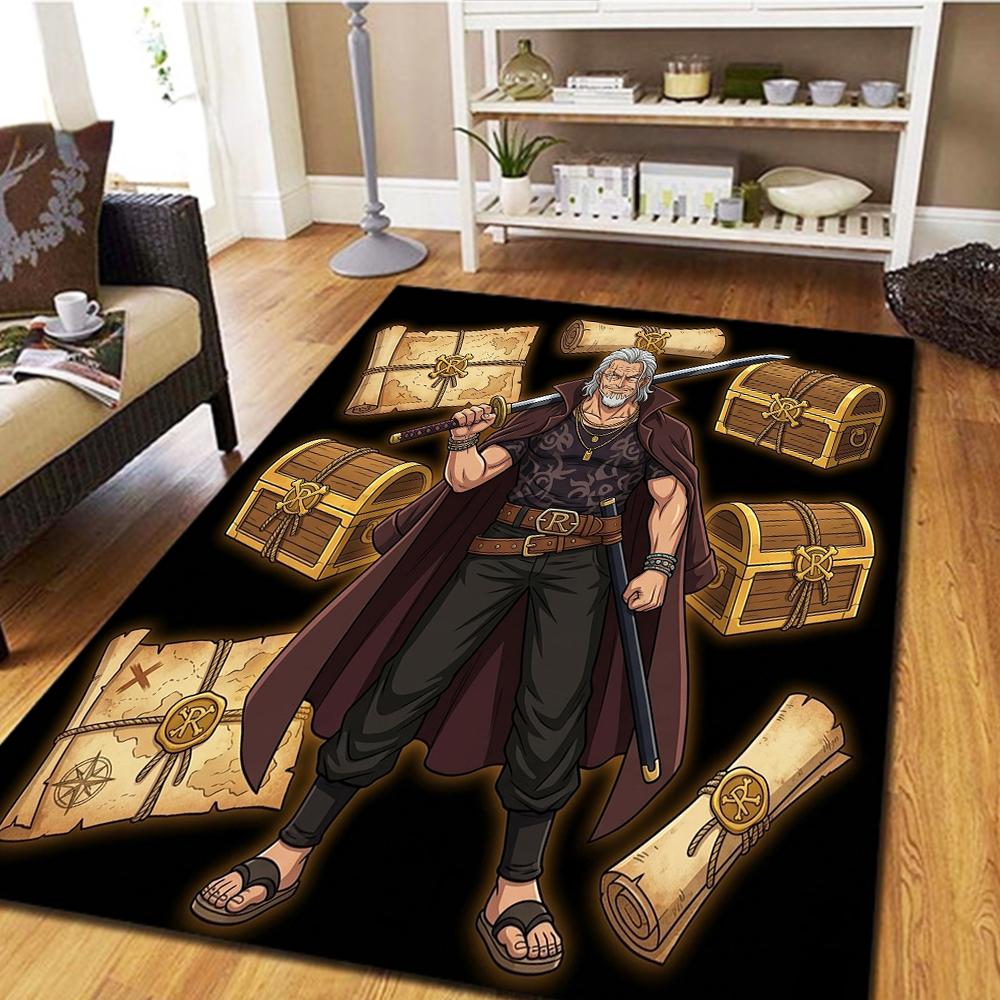 One Piece Poster Carpet for Living Room Bedroom, Home Decoration Cool Movie Mat Play Floor Mat -HE125