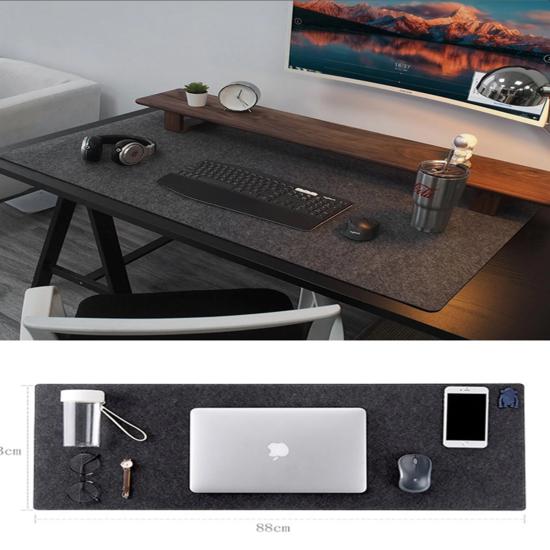 Органайзер для стола из войлока и коврик для игровой мыши 50x100 см Настольный органайзер