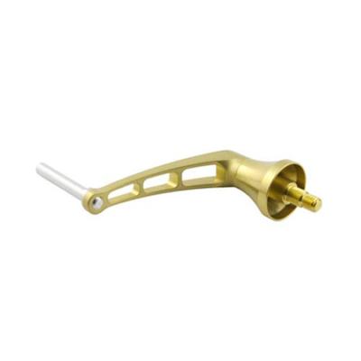 В наличии Ручка для спиннинга 2 для Shimano 35 мм шампанского золота HDSP-S2-350