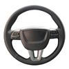 gjbn8 Customized DIY Car Steering Wheel Cover For Seat Leon Alhambra Toledo 2011 2010 2012 Leather Braid For Steering Wheel