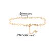 304 Stainless Steel Anklet For Women Gold Color Round Chain Anklet Leg Bracelets On The Leg Jewelry Women Accessories ,1 Piece