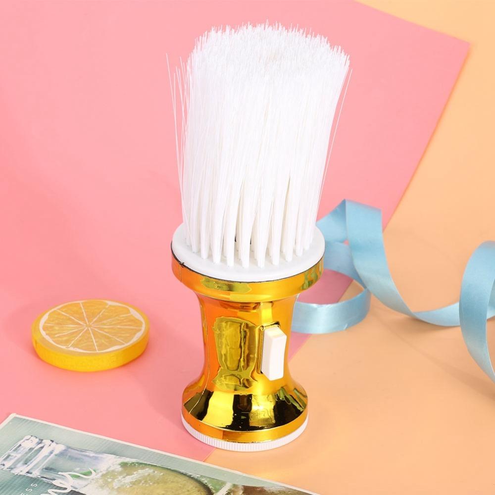 Soft Portable Hair Neck Cleaning Brush Ergonomic Handle Hair Styling Tool Barber Brush Hair Care