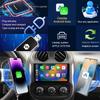 2 In 1 AI Box Mini Wired To Wireless Carplay Android Adapter Wifi & Bluetooth 5.0 Android Auto Plug and Play