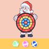 Children's Room Wall-Mounted Christmas Dart Board Sticky Ball Flying Ball Target