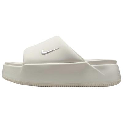 Calm Elevation Слайды Паруса Женские Кроссовки Белый Металлик-Серебристый HJ5601-100