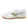 Mizuno Wavefang Pro Прочные Нескользящие Низкие Тренировочные Кроссовки Унисекс Тренировочные Кроссовки Белый Платиновый 71GA210050