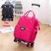 Foldable Waterproof Travel Backpack: Lightweight, Multifunctional Trolley for Business & Leisure Trips