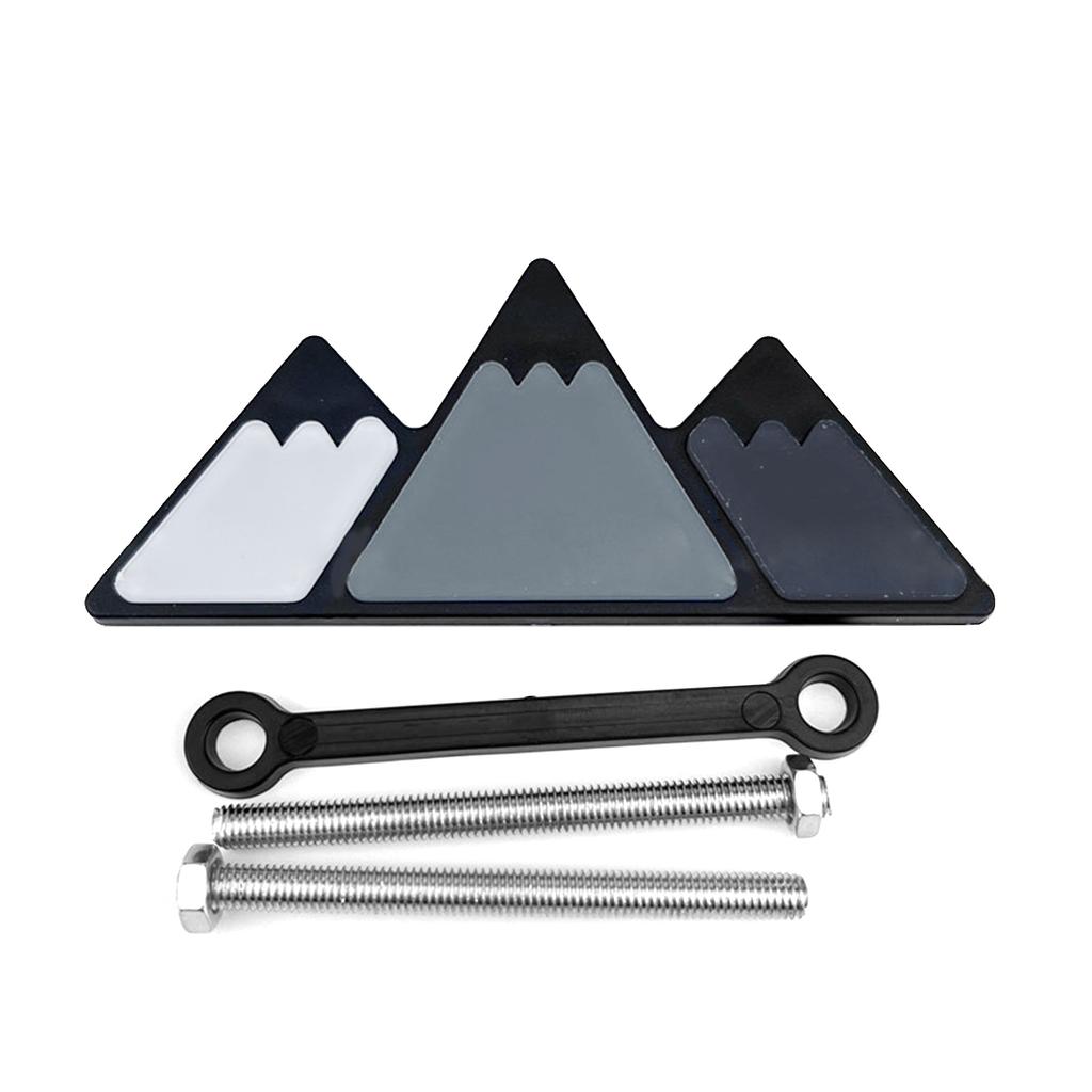 Высокопроизводительные эмблемы на решетку радиатора, декоративные аксессуары, этикетки для автомобилей, простая установка для TACOMA- 4RUNNER-