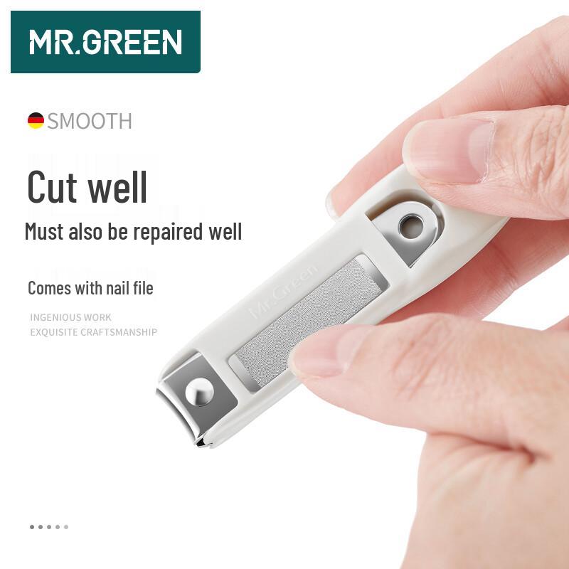 MR.GREEN Немецкие антибрызговые кусачки для ногтей и наборы для маникюра