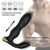 Telescopic Prostate Massager Butt Plug Anal Vibrator G Spot Vibrators for Women 8 Vibration Modes