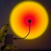 Tok Live Rainbow Projector Lamp Sunset Lamp Photography Background Lights Atmosphere Night Light