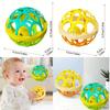 Baby Vibrating Hand Bell Toy - Sensory & with Grip Training, Soothing Tactile Stimulation, Colorful ABS Resin