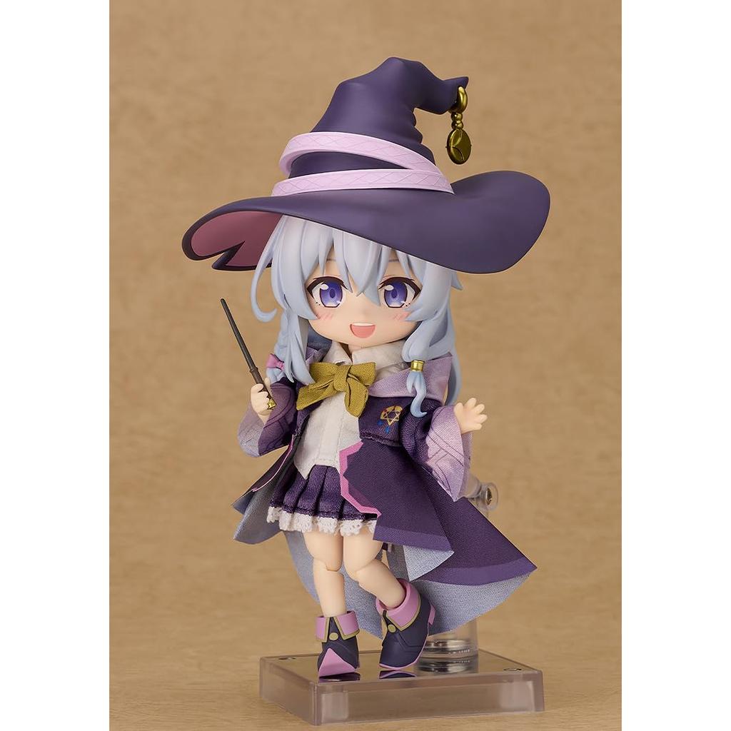 Good Smile Company Nendoroid Doll Elaina "Wandering Witch" Figurine - Painted, Fabric, Magnetic & Plastic, Articulated
