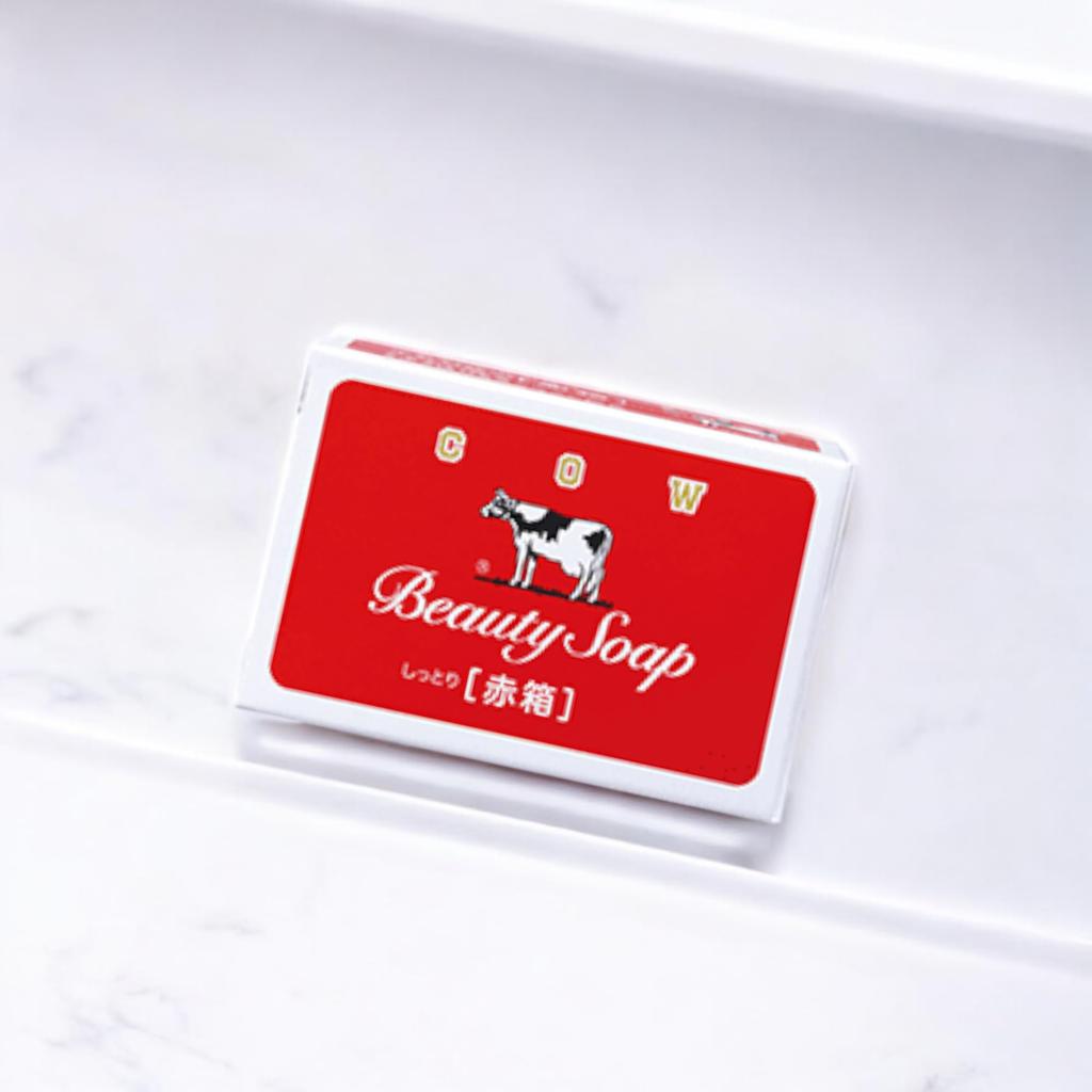 Оригинальный набор мыла Cow brand в красной коробке 90 г x 6 штук x 3 набора 18 оригинальных памяток ACTYUK [ACTYUK] (всего штук) +