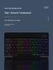Светящийся беспроводной набор клавиатуры и мыши для iPad - Бесшумный Bluetooth, Портативный, Высокая ценность