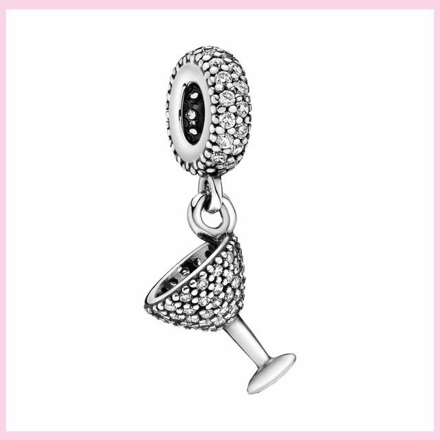 925 Sterling Silver Angel God Of Love Charms Wing Beads Diy For Original Pendant Bracelets Feather Jewelry For Women Gift