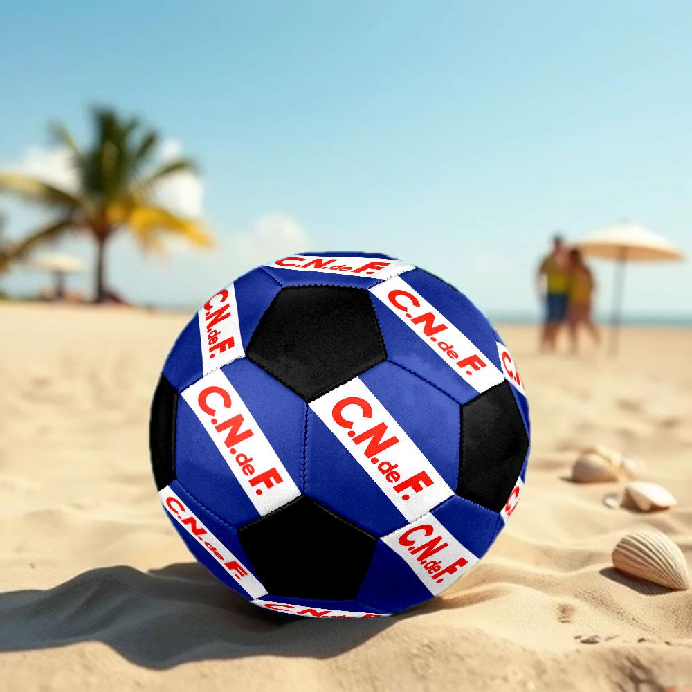 1pc Club Nacional de Football Soccer Ball Size 5 Indoor Soccer Ball Fashion Colorful Backyard Game - Great For Sports Fans Gift HE24