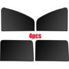 Car Magnetic Sun Shade Cover Side Window Sunshade UV Protection Black Curtain Mesh Full Blackout Film Insulation Cloth Covers
