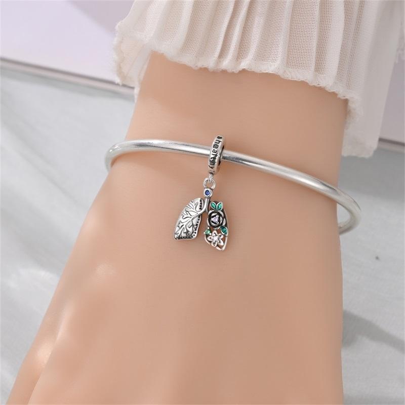 Copper Physical Health Nurse Medicine Box Stethoscope Charms Medicine Beads Fit Original Bracelets Diy Jewelry