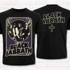 Oversized Black Sabbath T-Shirt Heavy Metal Rock Style Cotton Men's Women Tops Tee Streetwear Hip Hop Y2k Clothing Vintage Shirt