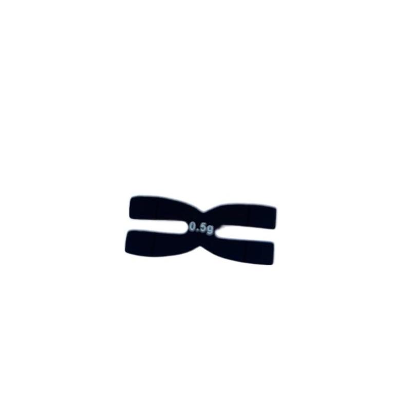 H-shaped Silicone 0.5g Badminton Racket Weight Tape Portable Racket Balance Adjuster for Outdoor Sports Games