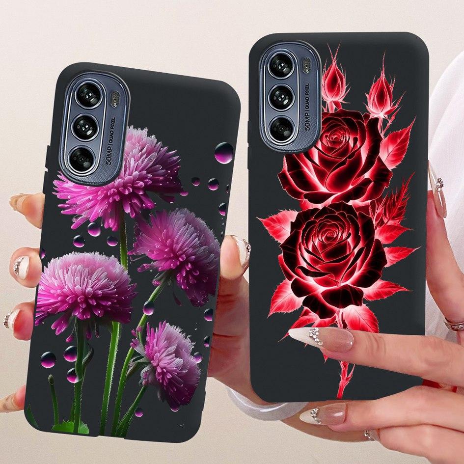 For Motorola Moto G62 5G Case Fashion Butterfly Bowknot Pattern Soft Silicone Cover For Motorola Moto G22 G32 G42 4G Phone Shell