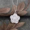 Серебряное ожерелье 925 пробы, серебряный кулон, модные украшения