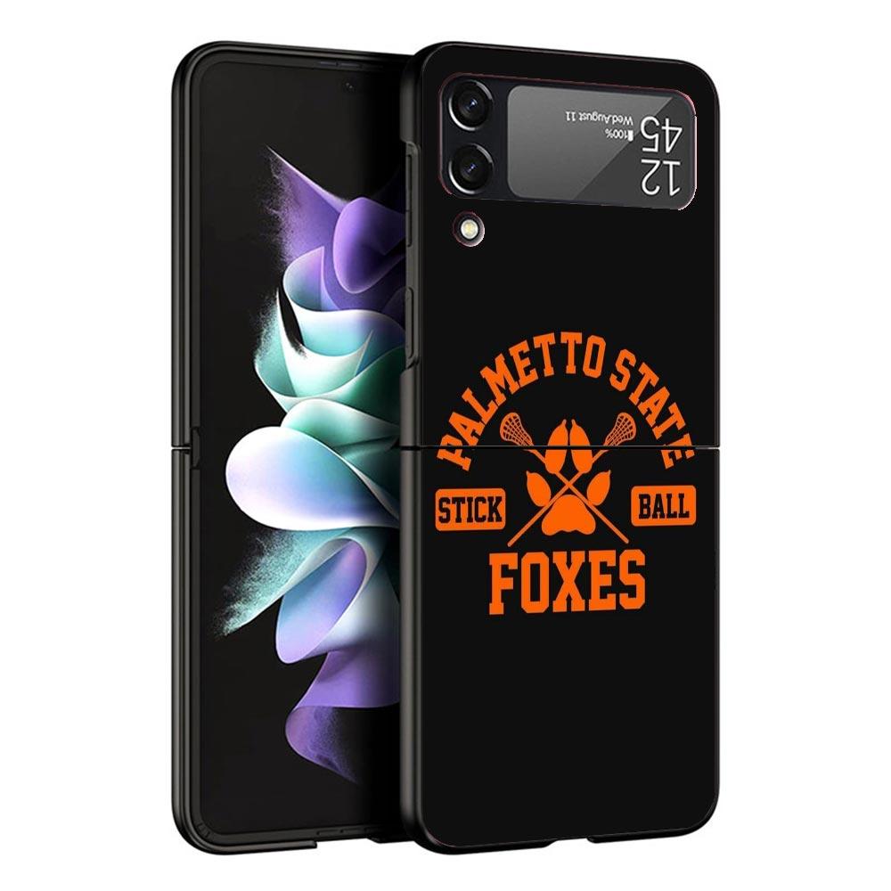 Andreil All For The Game Palmetto State Foxes Case For Samsung Galaxy Z Flip 7 6 5 4 3 z Flip7 Flip6 Flip5 Flip4 5G Phone Cover