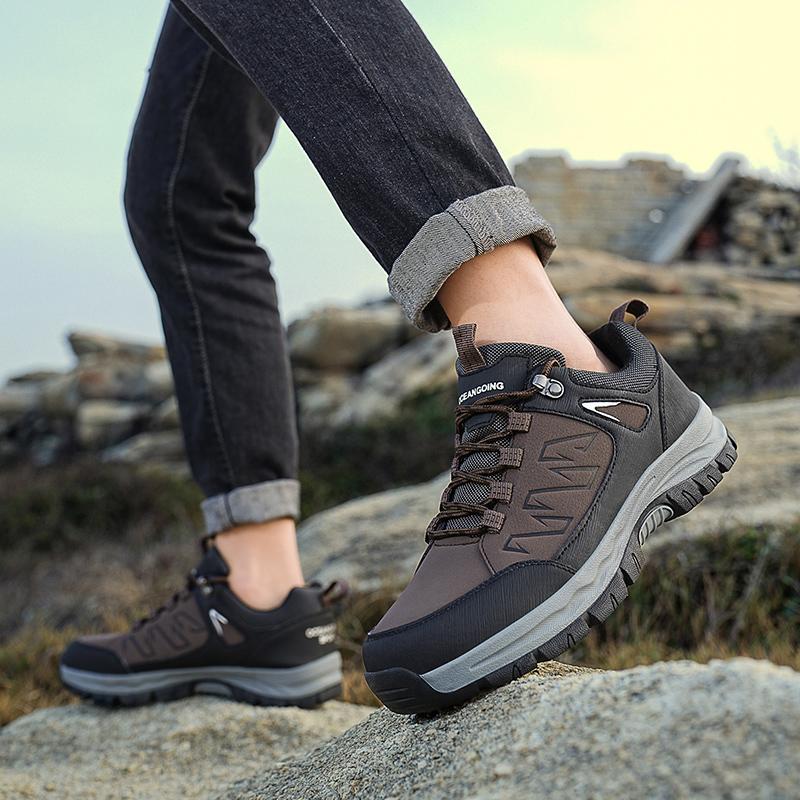 Модные мужские кроссовки повседневная обувь на шнуровке спортивная мужская обувь для активного отдыха водонепроницаемая вулканизированная обувь кроссовки для ходьбы Zapatillas Hombre