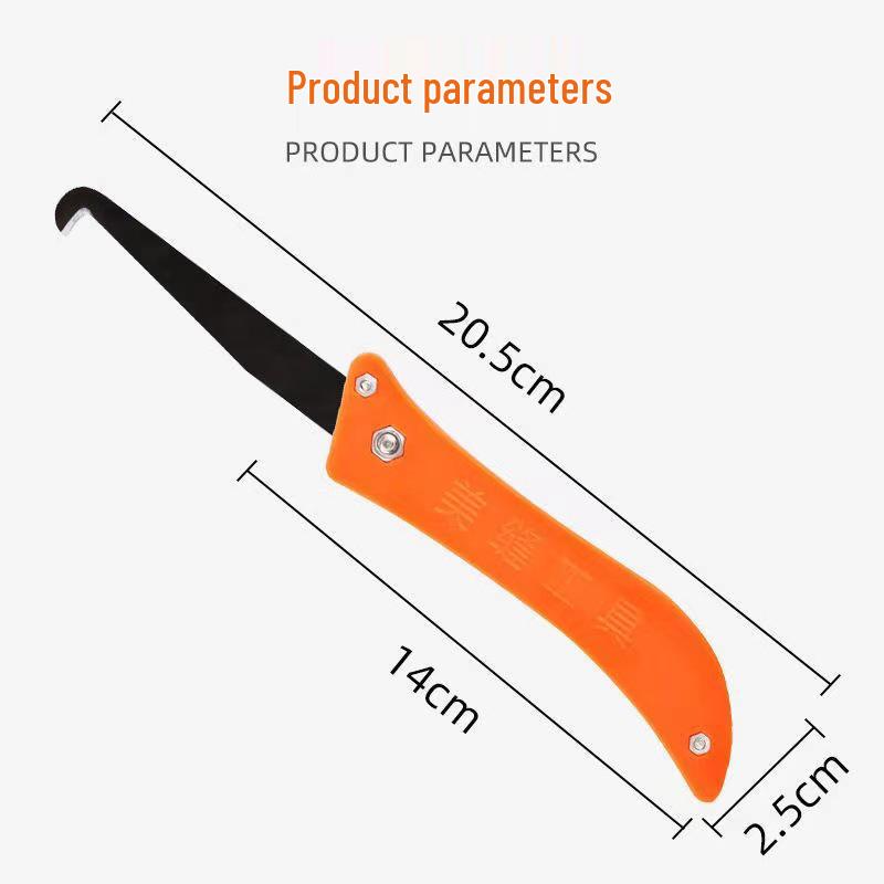 Складной крючок-нож для удаления затирки - Очиститель швов плитки и строительный инструмент