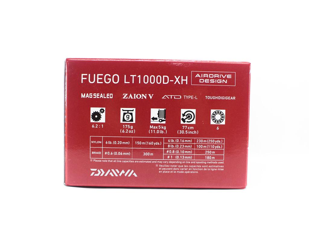 Daiwa Катушка спиннинговая 23 Fuego LT 1000D-XH (9438)