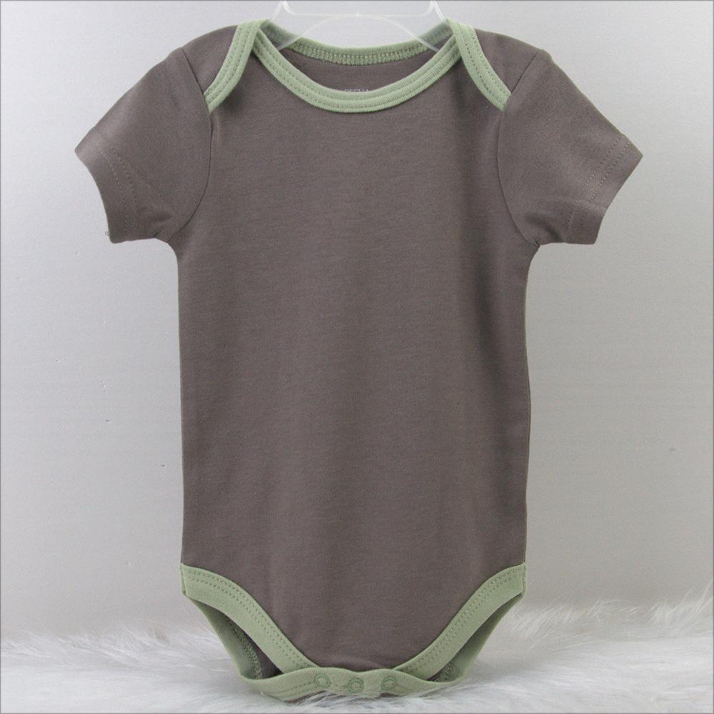 Боди для новорожденных из хлопка с треугольными чашечками для ползания