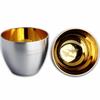 Sake Pair Gold Crane Diameter 6cm X Height Stainless Steel Double Made In Japan Tsubame-Sanjo Cups, Set, Design, 5cm, 18-8 Wall,