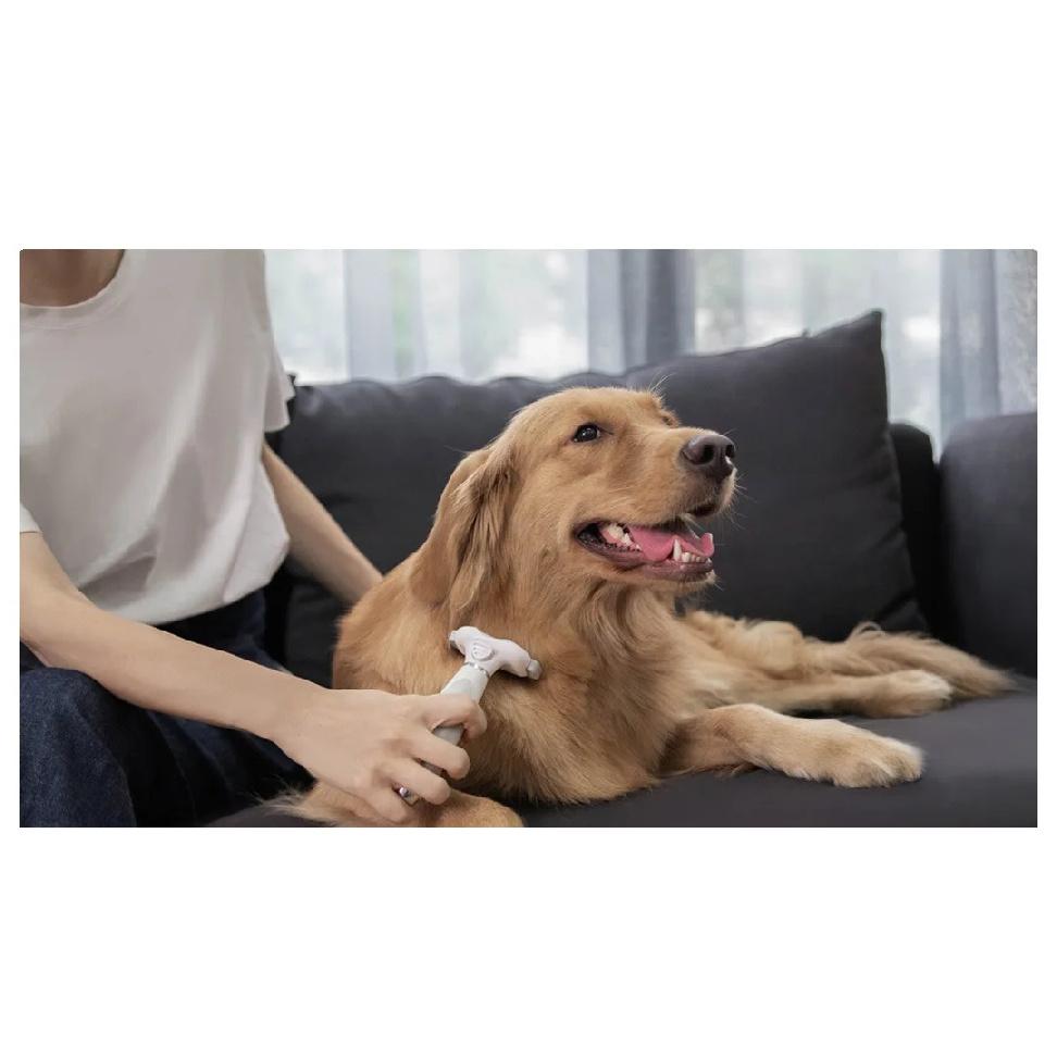 Pet Deshedding Brush One Hand Grooming Comb for Dogs Cats Shedding Hair Removal Undercoat Grooming Tool