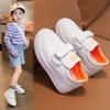 Children's Little White Shoes Spring and Autumn New Girls Board Shoes 2025 Spring Boys Sports Shoes Baby Soft Sole Middle and Old Children