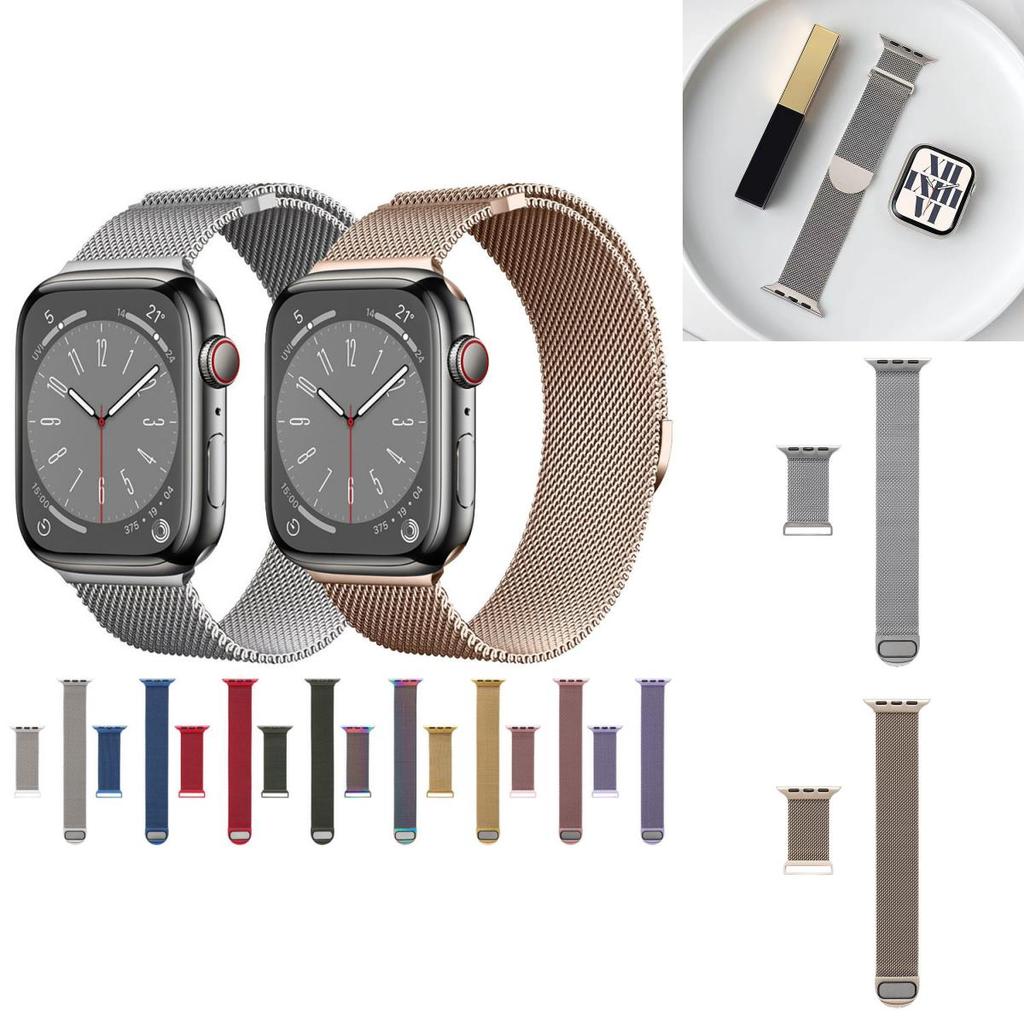 3D Магнитный Металлический Ремешок Для iWatch 38 мм 40 мм 41 мм С Бесшовной Магнитной Застежкой Для Офиса
