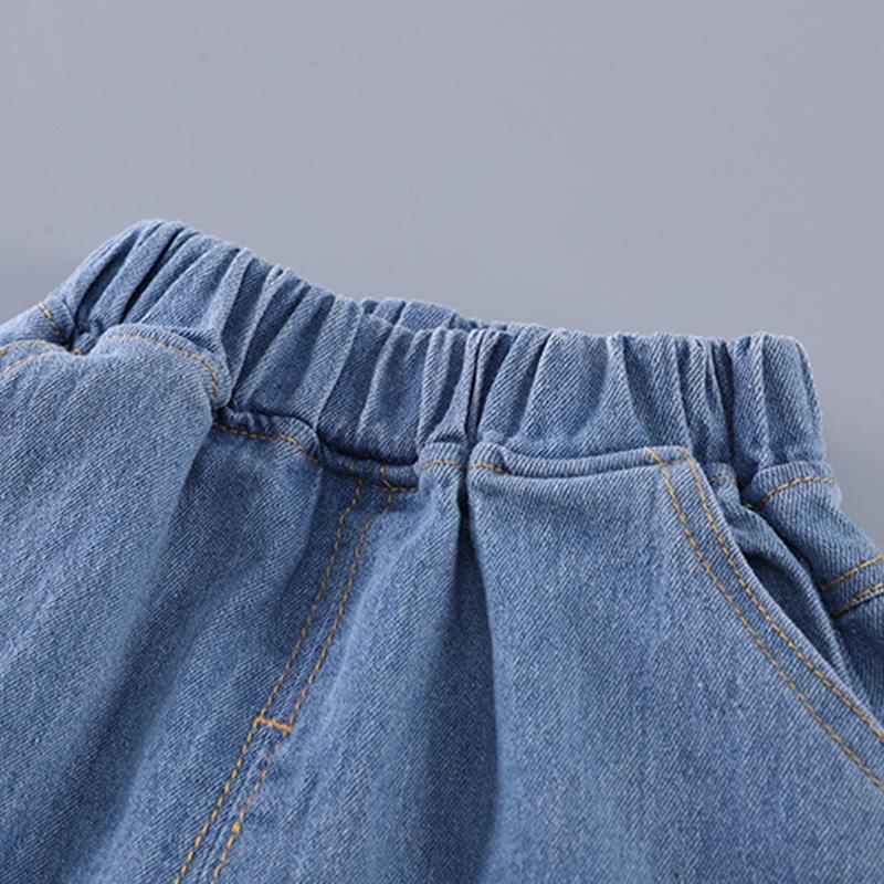 0-5 лет Комплект с длинными рукавами для мальчиков Детская куртка с граффити Повседневная Джинсовые брюки Комплект из двух предметов Детская одежда для мальчиков