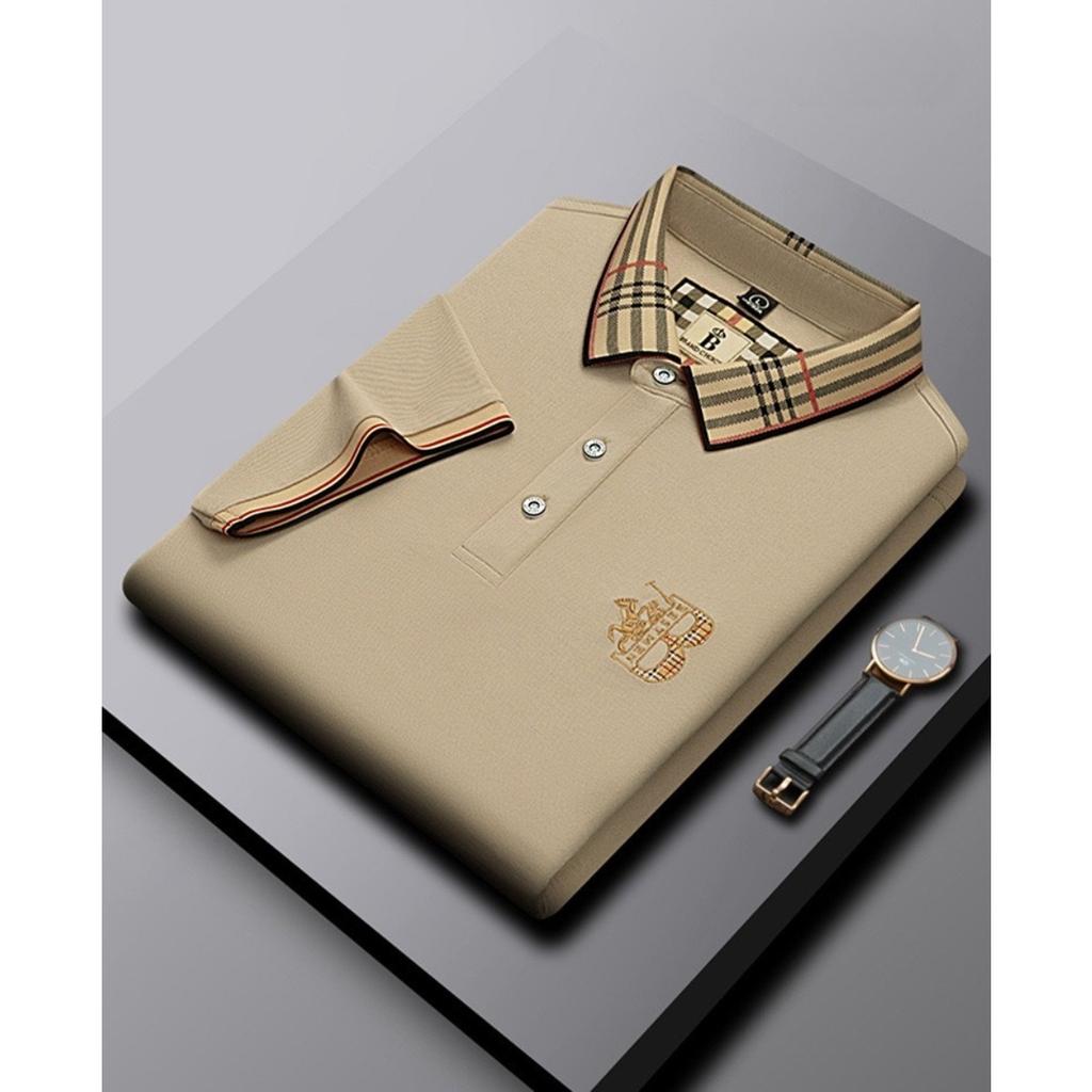 STORN Embroidered Men's Pure Cotton Popsicle Cotton Hot Selling Polo Shirt Summer New Business Casual Breathable Polo Shirt For Men