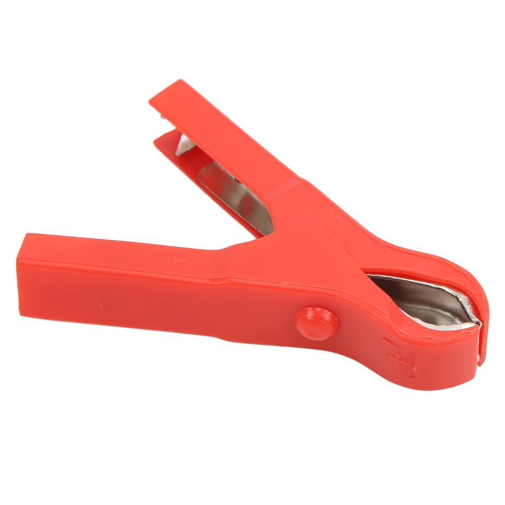 10pcs Electric Clip Stainless Steel Spring Design Strong Clamping Steel ABS Material Safe Charging Clamp for Wires