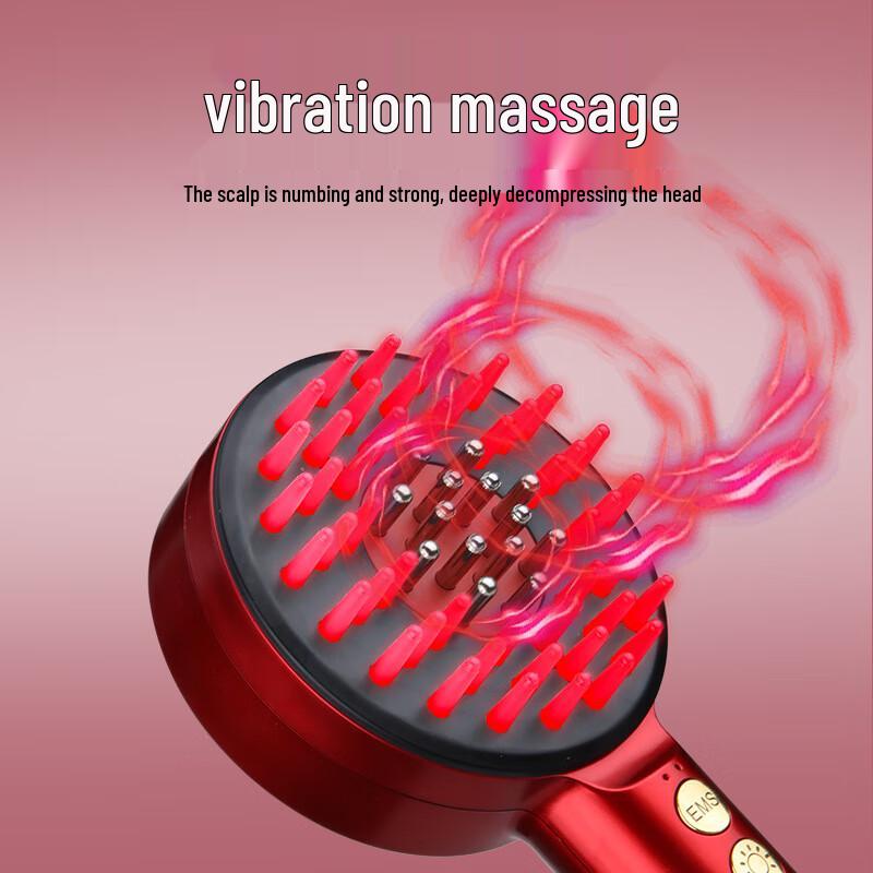 SENBAIWEI Electric Scalp Massager & Oil Applicator Comb CN plug (adapter included)