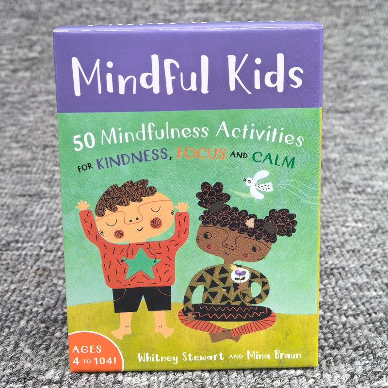Mindful Kids 50 активностей осознанности для доброты Карточная настольная игра