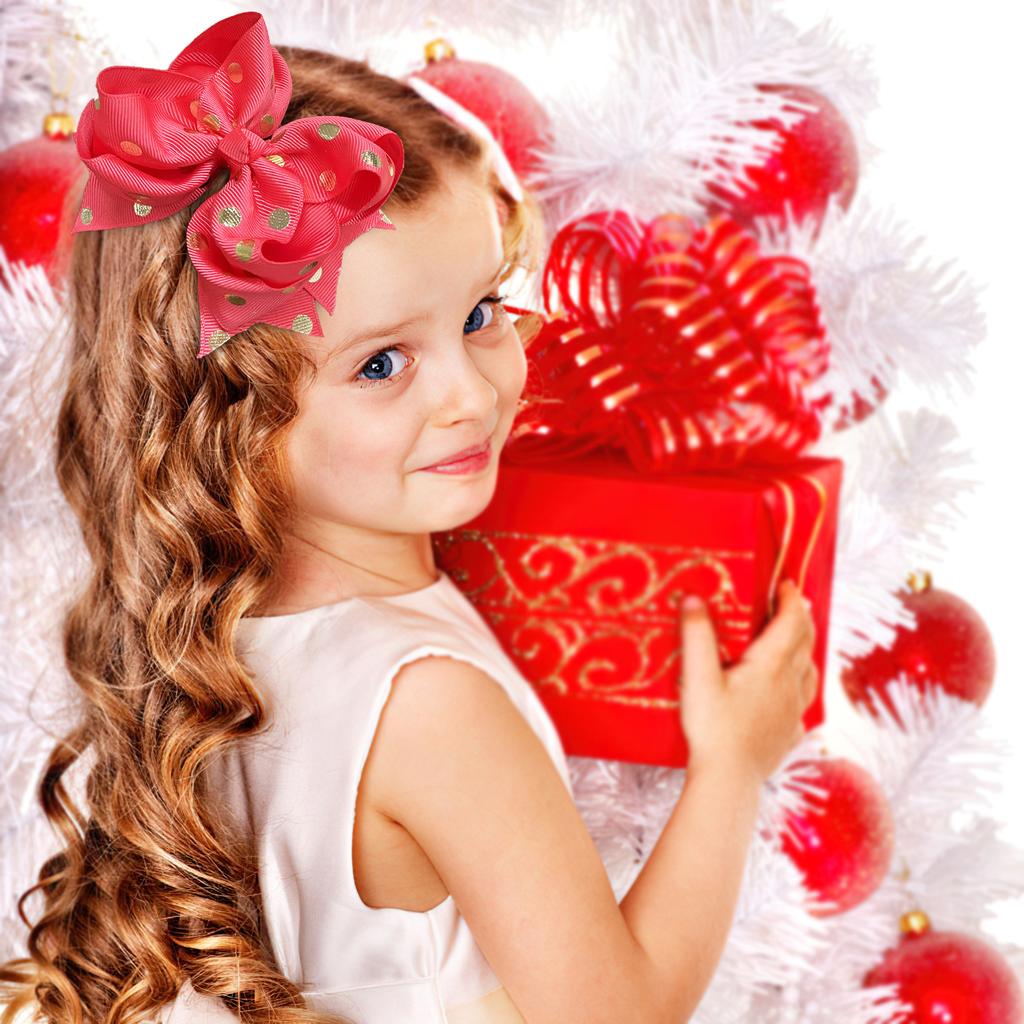 6Pcs Hairpin Set Lovely Hair Accessories for Kid Girls Headwear Double Bubble Bow Headwear Children's Gift New Pattern