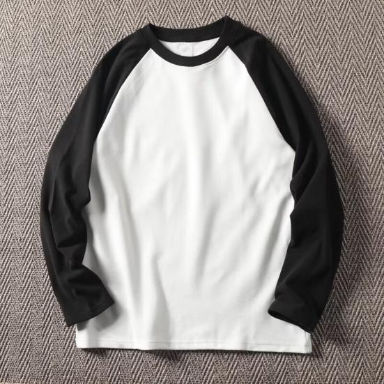 Мужская лоскутная толстовка свободного покроя с круглым вырезом, классическая осенне-зимняя мягкая теплая свободная повседневная уличн