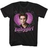 Футболка Сумеречная Сага BABYGIRL EDWARD ALT IMAGE Лицензированная Черная Хлопковая Унисекс Футболка