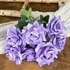 Multicolor Artificial Rose Flower DIY Accessories Faux Flower  Party Supplies