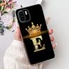 Чехол для телефона Xiaomi Redmi A1 Чехол RedmiA1 Мягкий силикон Милая корона Буквы Задняя крышка Для Xiaomi Redmi A2 Чехлы A 1 A 2 Coque